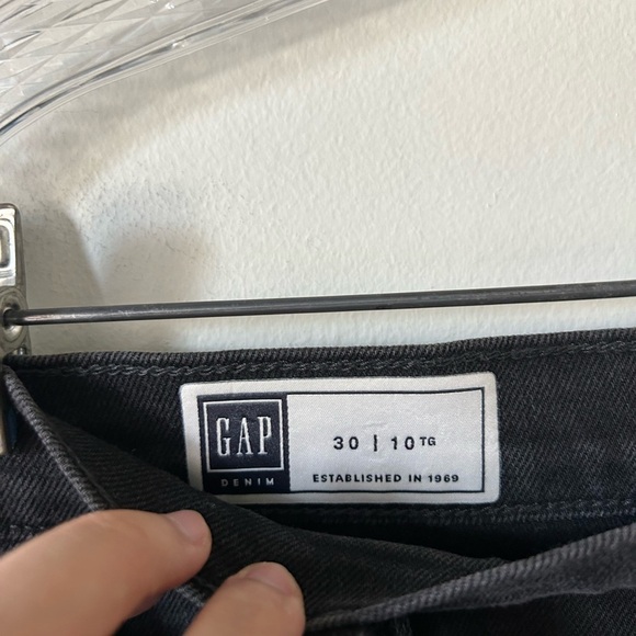 Gap Denim Black Pencil  Skirt - Picture 3 of 3